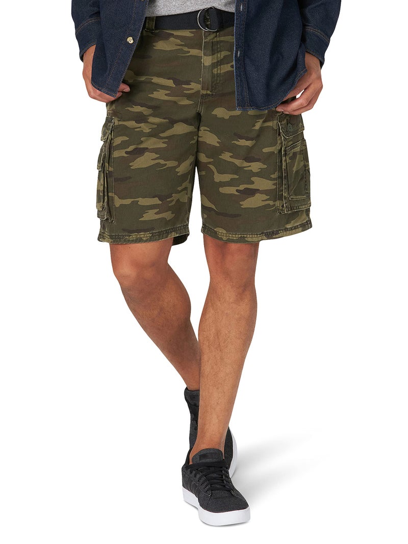 Lee mens Dungarees New Belted Wyoming Cargo Shorts, Combat Camo, 42 US - Image 1